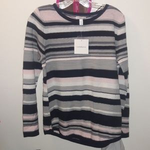 BRAND NEW light weight stripe sweater